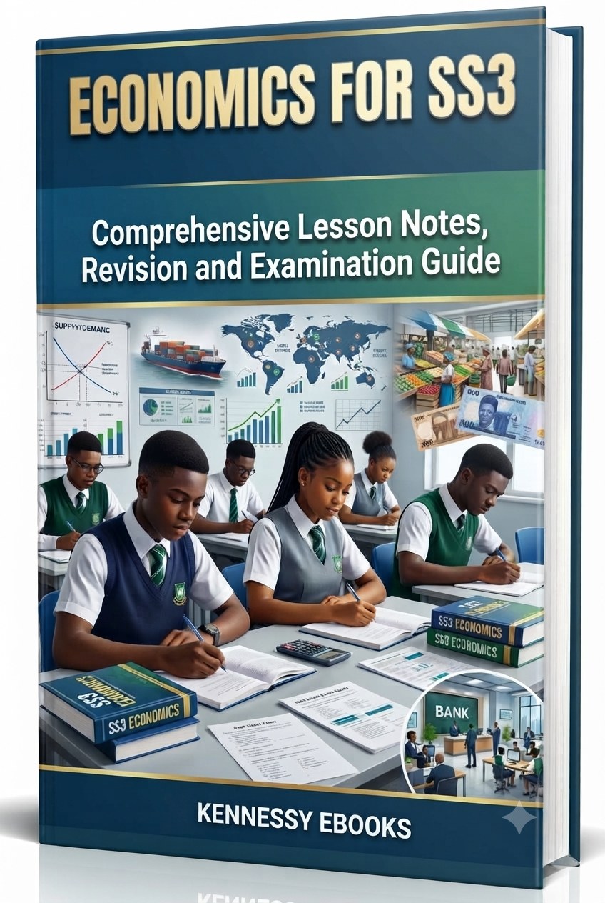 SS3 Economics Lesson Notes — All Terms cover